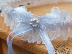 Srdíčko s bílou mašlí