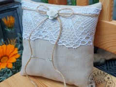 Srdíčko s bílou mašlí