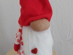 Srdíčko s bílou mašlí