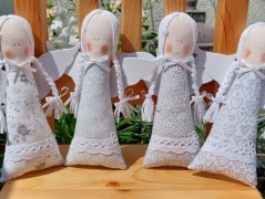 Srdíčko s bílou mašlí