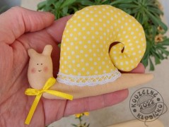 Srdíčko s bílou mašlí