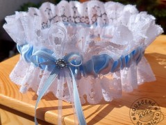 Srdíčko s bílou mašlí