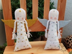 Srdíčko s bílou mašlí