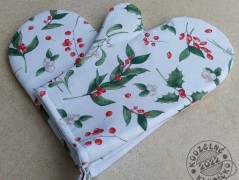 Srdíčko s bílou mašlí