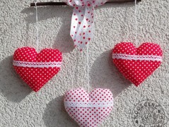 Srdíčko s bílou mašlí