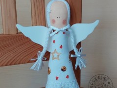 Srdíčko s bílou mašlí