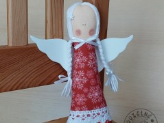 Srdíčko s bílou mašlí