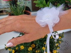 Srdíčko s bílou mašlí