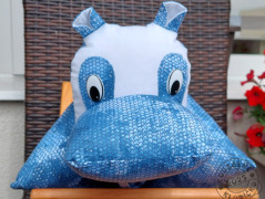 Srdíčko s bílou mašlí