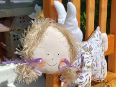 Srdíčko s bílou mašlí