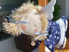 Srdíčko s bílou mašlí