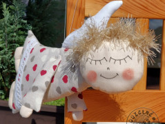 Srdíčko s bílou mašlí