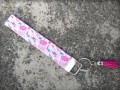 Poutko na klíče - pink