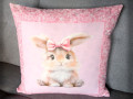 Povlak na polštářek - králíček