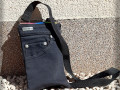 Mini džínová crossbody - černá 2