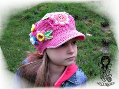 Háčkovaná princezna - návod 125