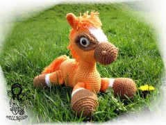 Háčkovaná princezna - návod 125