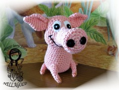 Háčkovaná princezna - návod 125