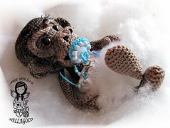 Háčkovaná princezna - návod 125