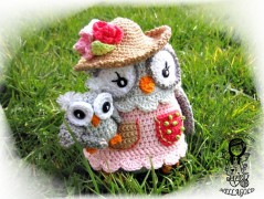 Háčkovaná princezna - návod 125