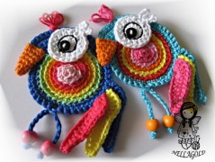 Háčkovaná princezna - návod 125