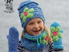 Háčkovaná princezna - návod 125