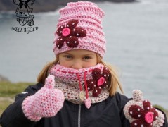 Háčkovaná princezna - návod 125