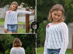 Háčkovaná princezna - návod 125