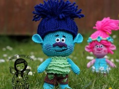 Háčkovaná princezna - návod 125