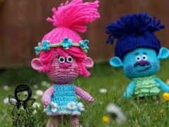 Háčkovaná princezna - návod 125