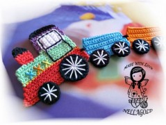 Háčkovaná princezna - návod 125