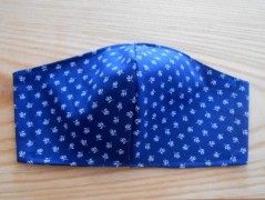 Náušnice fialové s černou (96/18)