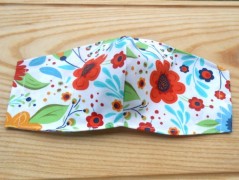 Náušnice fialové s černou (96/18)