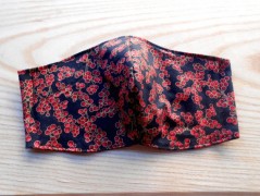 Náušnice fialové s černou (96/18)