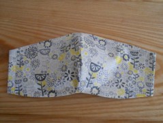 Náušnice fialové s černou (96/18)