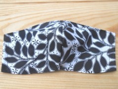 Náušnice fialové s černou (96/18)