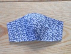 Náušnice fialové s černou (96/18)