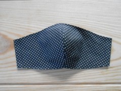 Náušnice fialové s černou (96/18)