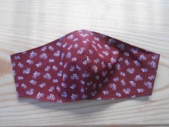 Náušnice fialové s černou (96/18)