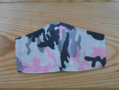 Náušnice fialové s černou (96/18)