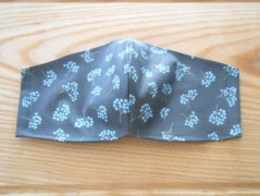 Náušnice fialové s černou (96/18)