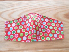 Náušnice fialové s černou (96/18)