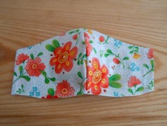 Náušnice fialové s černou (96/18)