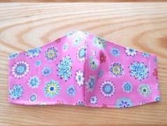 Náušnice fialové s černou (96/18)