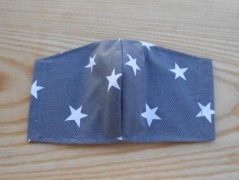 Náušnice fialové s černou (96/18)