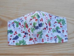 Náušnice fialové s černou (96/18)