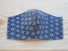 Náušnice fialové s černou (96/18)