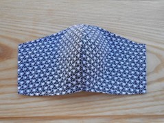 Náušnice fialové s černou (96/18)