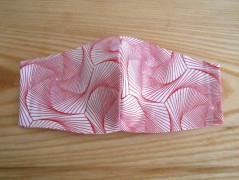 Náušnice fialové s černou (96/18)