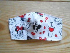 Náušnice fialové s černou (96/18)